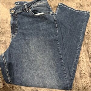 Maurices Dark Blue Straight Leg Jeans